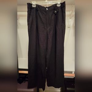 Women's Wide Leg Black Pants